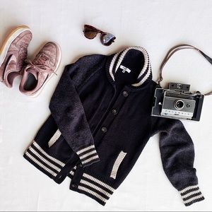 Madewell Varsity Cardigan Sweater